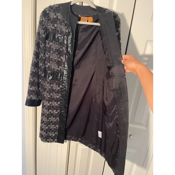 Tory Burch Marisol Coat Petite - Picture 3 of 14